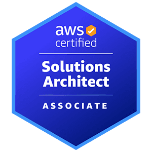 AWS SAA certification badge