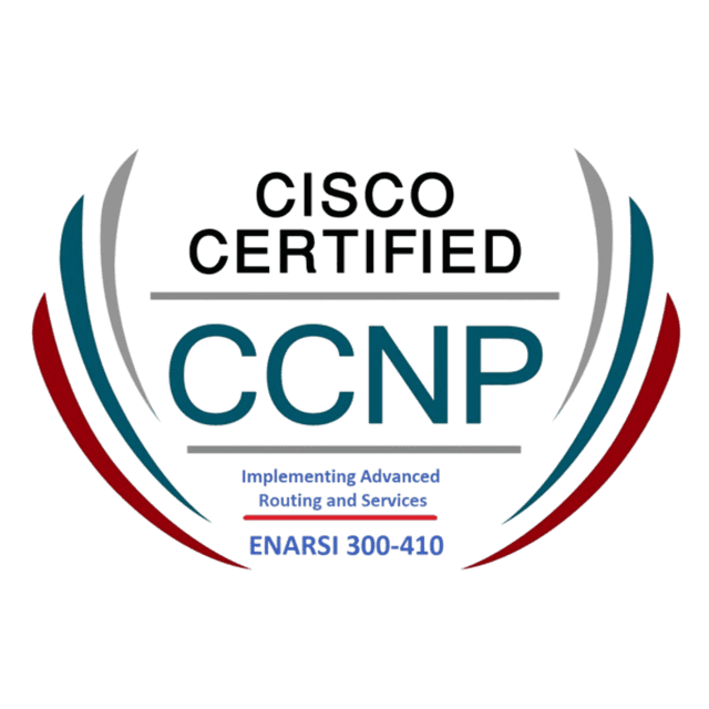 CCNP ENARSI certification badge